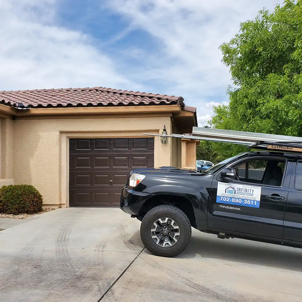 Garage door installation in Summerlin