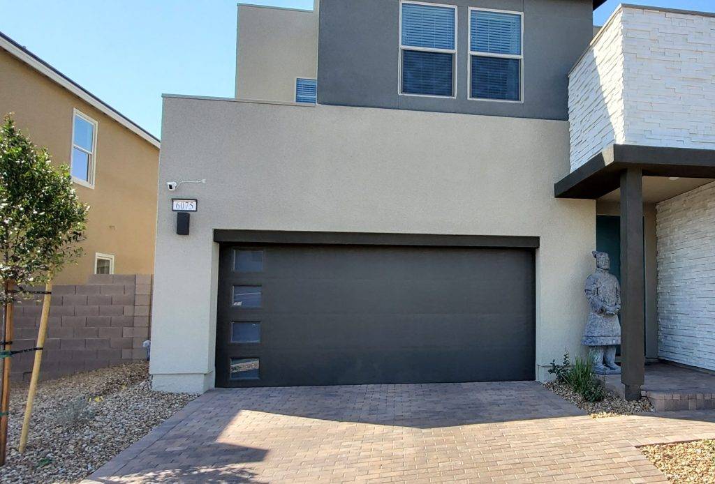 Modern garage doors