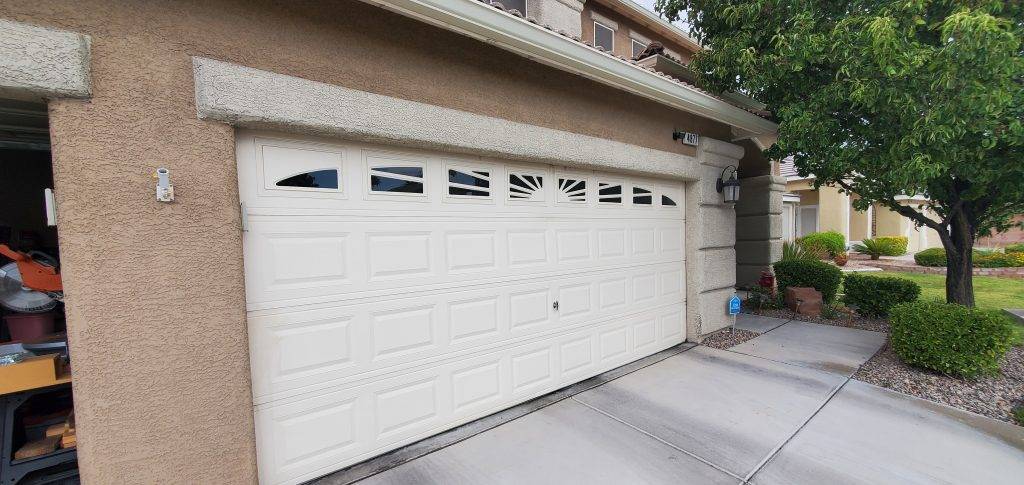 Traditional garage doors