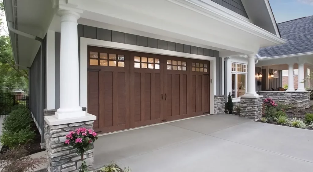 wood garage doors