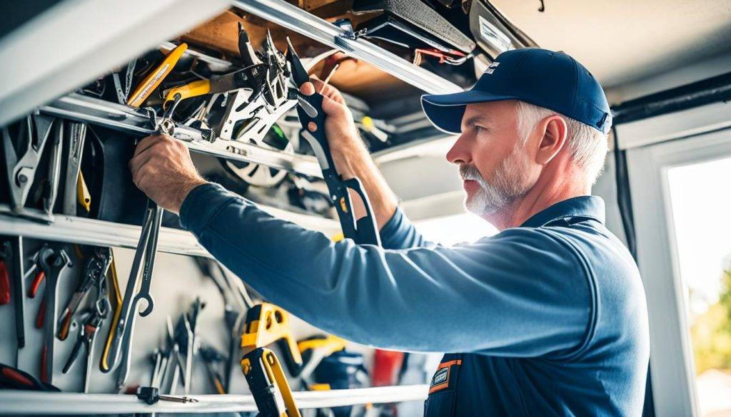 DIY garage door spring repair