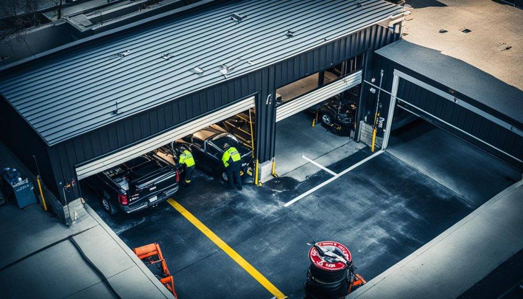 Emergency garage door spring repair