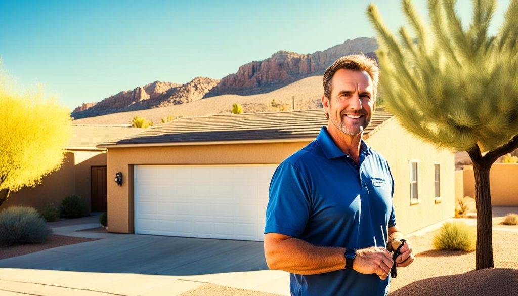 best time to buy garage door Las Vegas