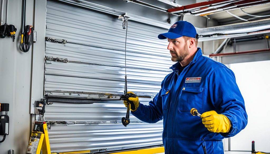 commercial garage door spring repair Summerlin