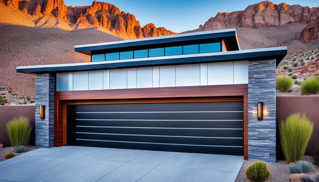 custom garage door design