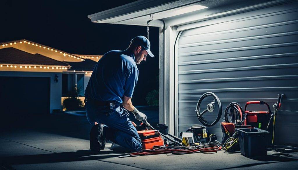 emergency garage door repair Las Vegas