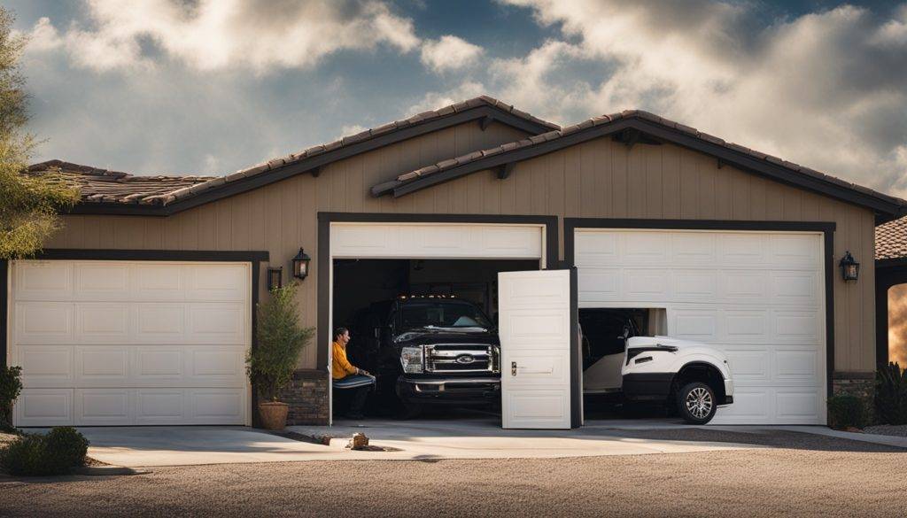 emergency garage door repair Las Vegas