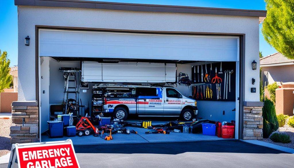 emergency garage door repair Summerlin