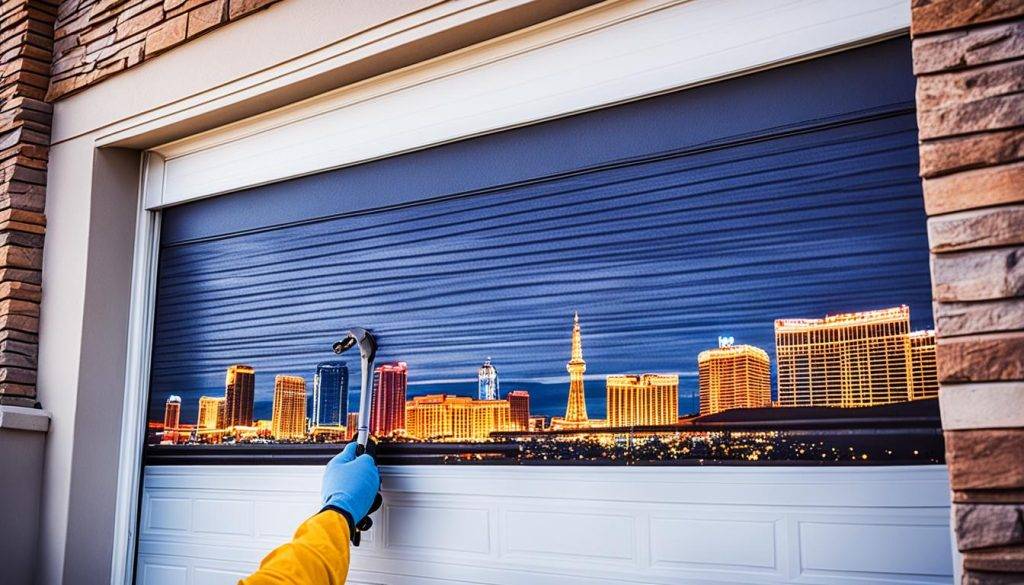 garage door repair cost Las Vegas