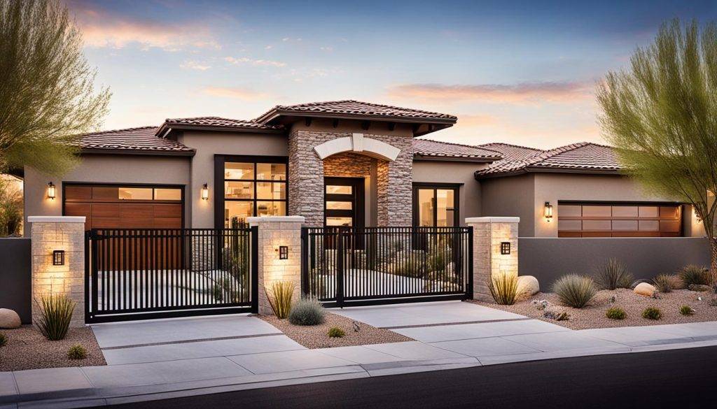 modern gates Summerlin