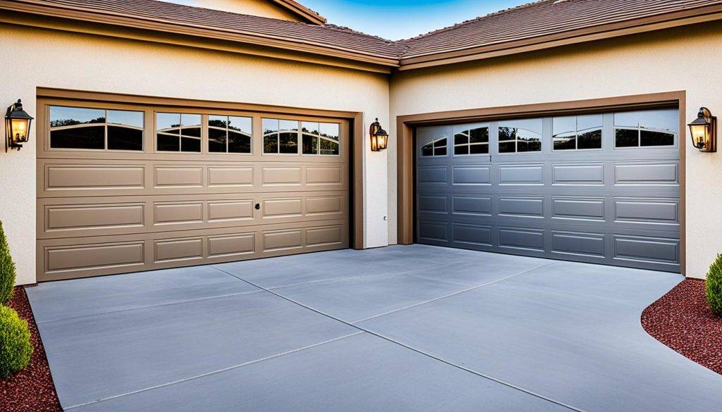 popular garage door styles Summerlin