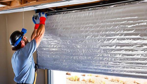 professional garage door insulation Summerlin