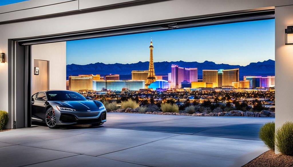 smart garage door Las Vegas