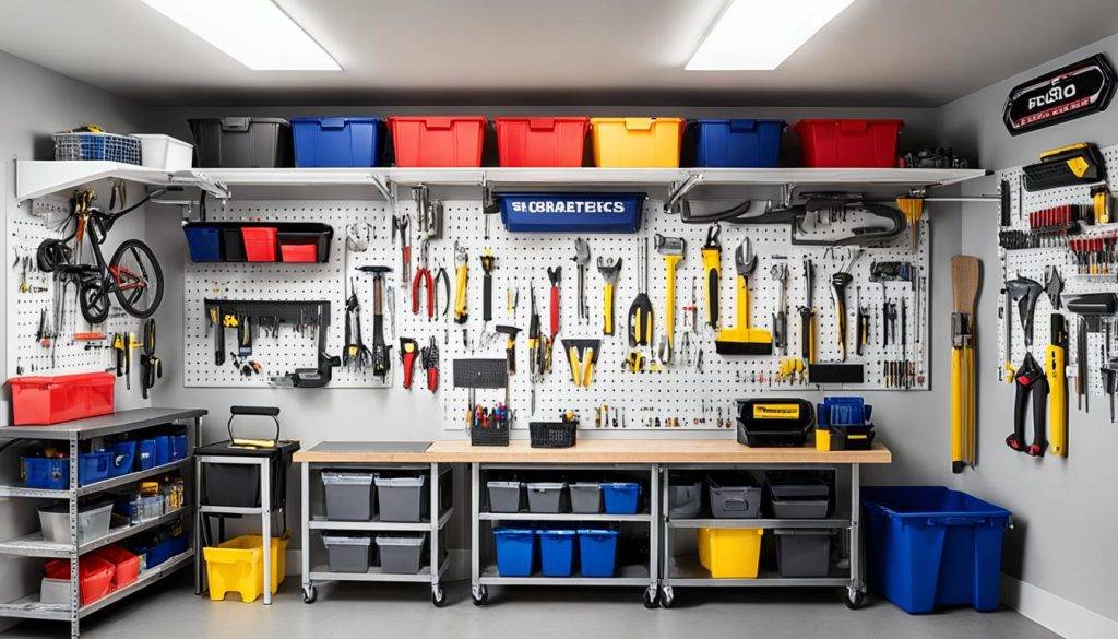 smart garage organization