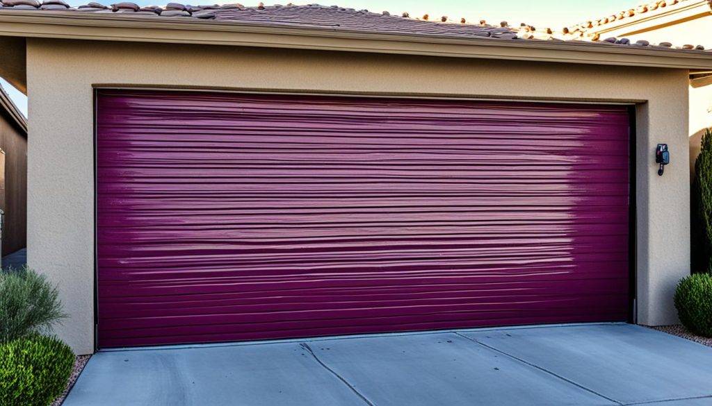 stuck garage door Summerlin