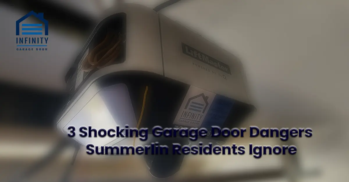 3 Shocking Garage Door Dangers Summerlin Residents Ignore